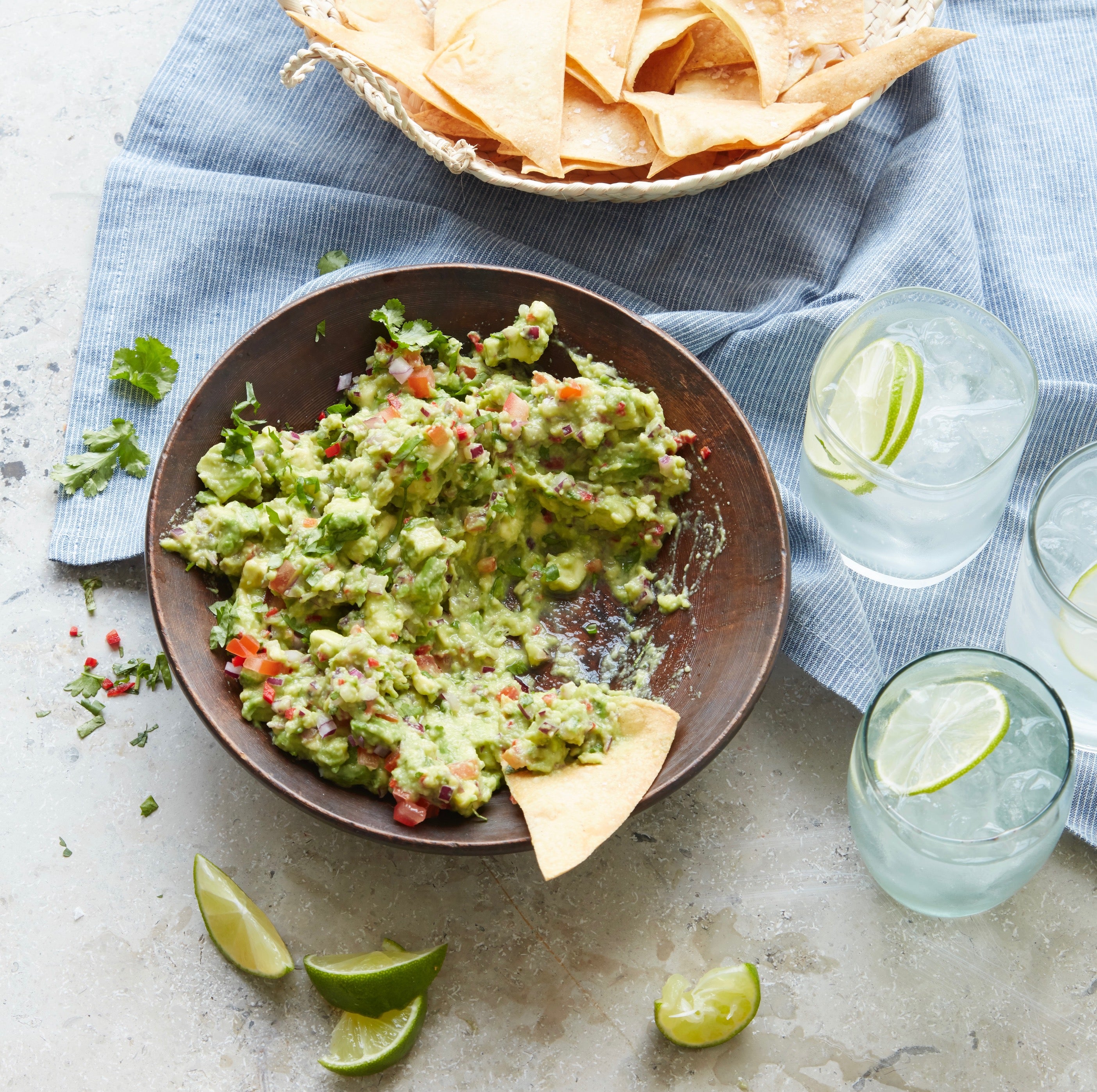 Guacamole and Tortilla Chips